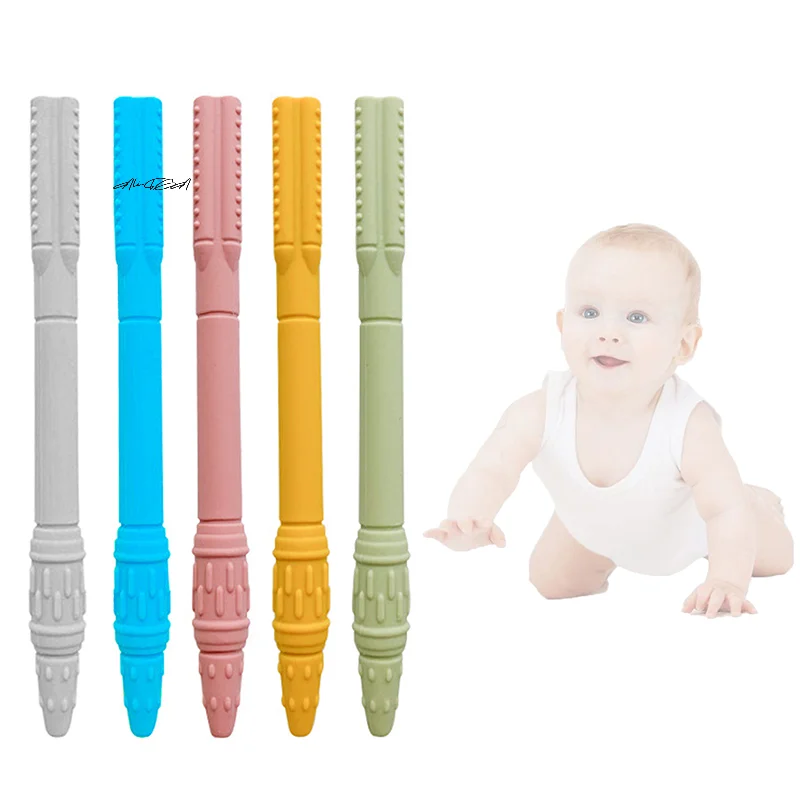 

Kid Chewing Tube for Speech Therapy Teeth Massager Autism Sensory Tool Children Oral Muscle Rehabilitation Training Aid