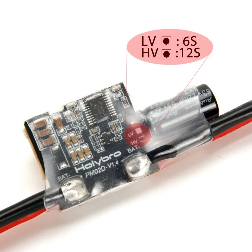 Moduł zasilania Holybro PM02D z wtykami XT60 do kontrolera lotu Pixhawk 5X / 6X do drona RC FPV