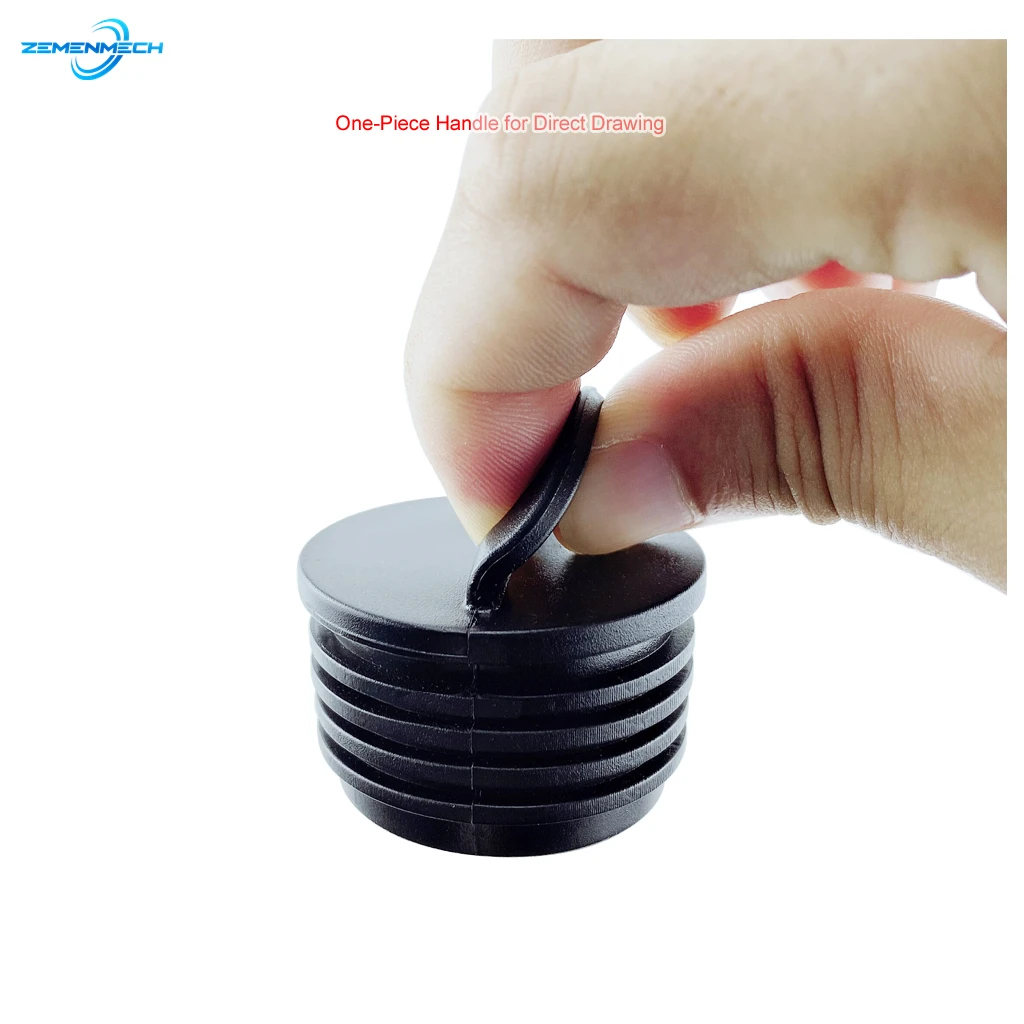 2PCS Universal 40mm Black Rubber Drain Holes Plugs Scupper Stopper Bungs Drainage Kayak Marine Boat Rafting Dinghy Canoe Raft