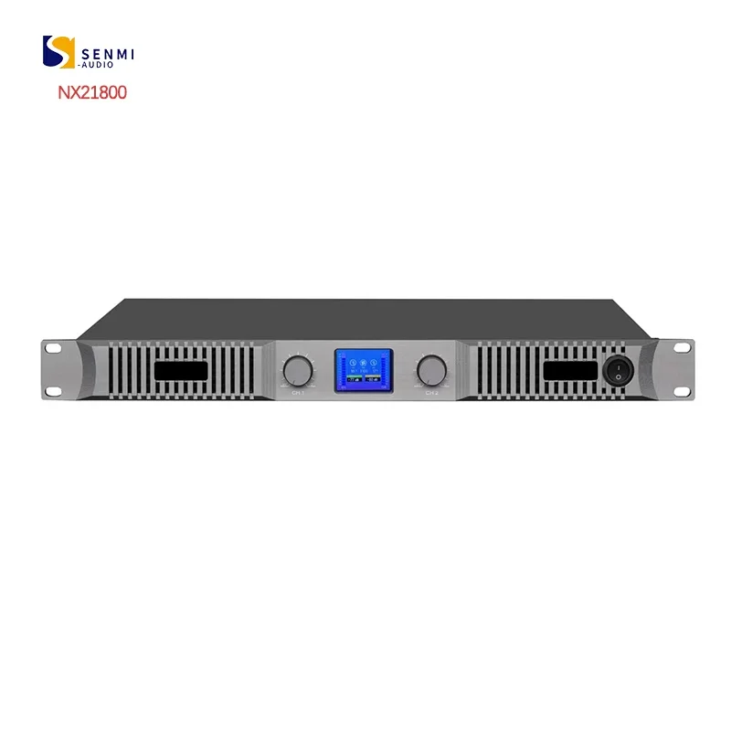 NX21800 Factory Wholesale 2 Channel Audio Power Amplifier 2*1800W Class D Sound Power Amplifier For KTV