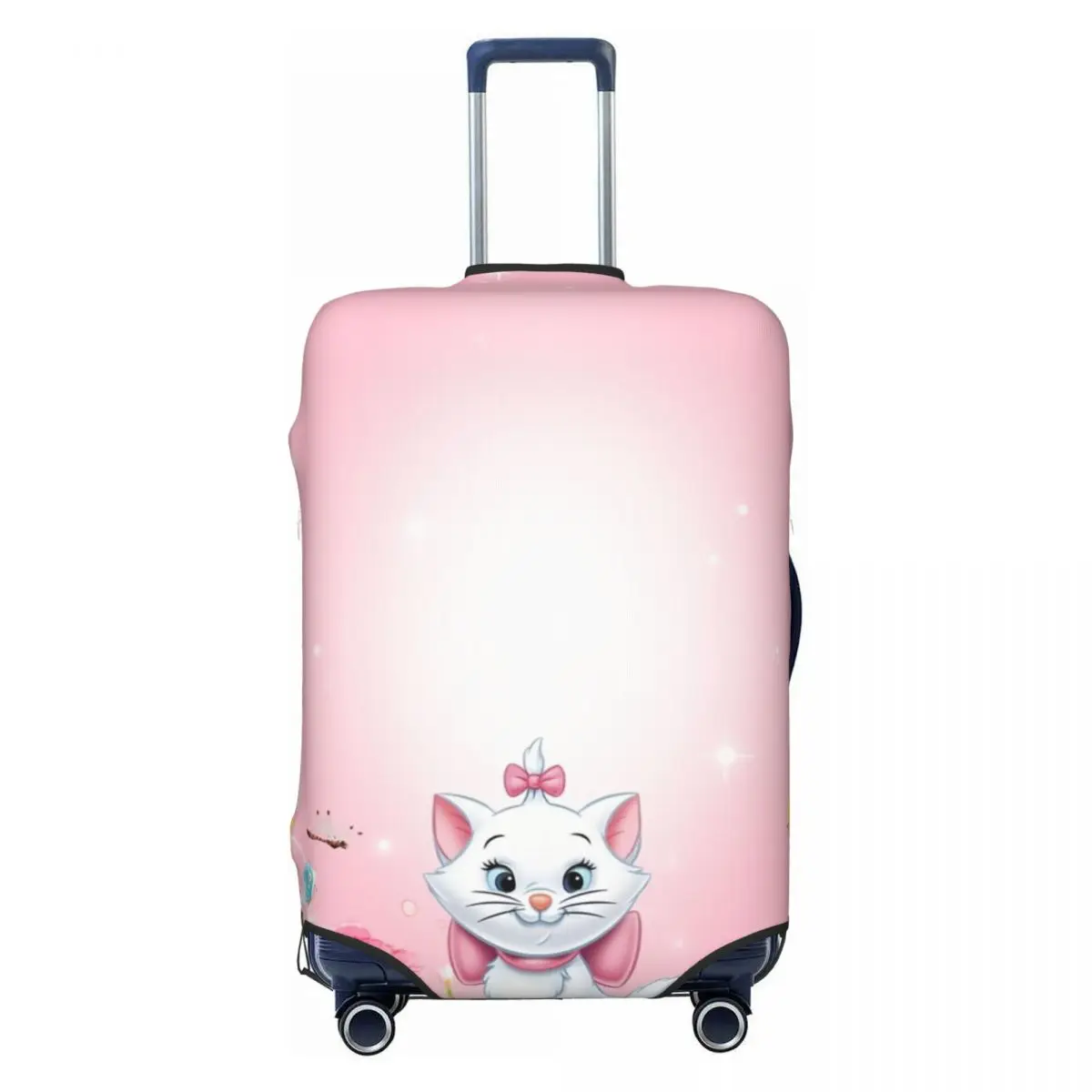 

The Aristocats Marie Cat Suitcase Cover Washable Cartoon Kitten Travel Luggage Covers for 18-32 inch