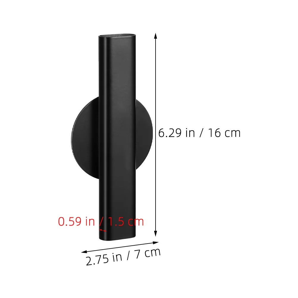 

2pcs Wall Mounted Metal Vase Nordic Style Wall Flower Holder Decoration Small Vases For Home Decor Bedroom Kitchen Dormitory