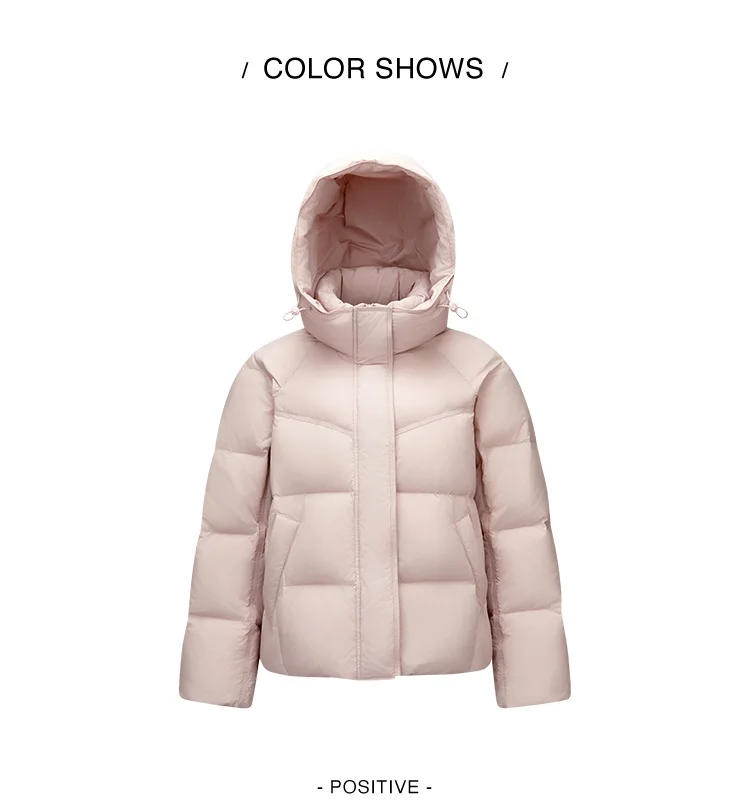 Semir Down Jacket Women Winter 90% Down Loose Raglan Sleeve 2026 New Women's Clothing Coats for Woman