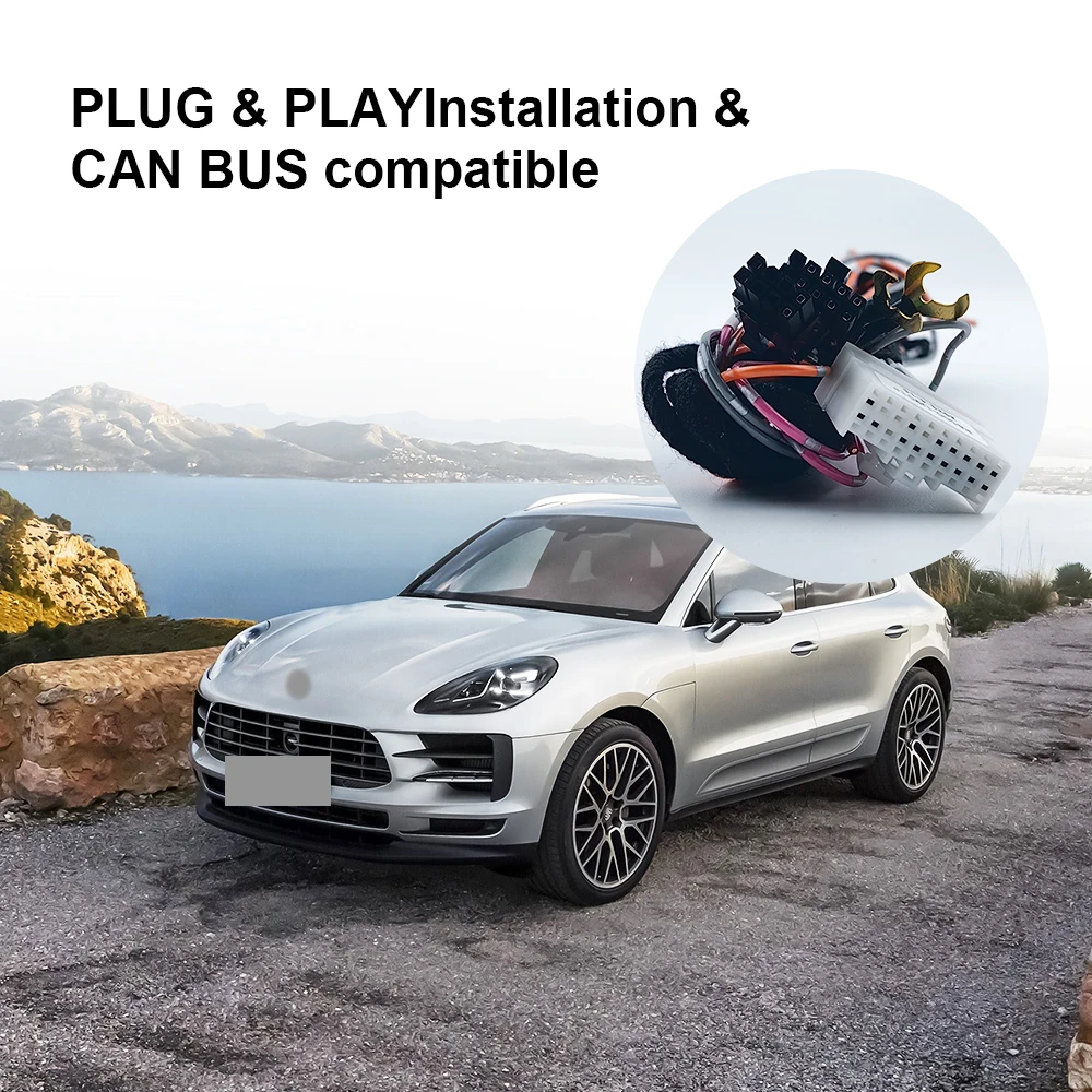 OVI Car Remote Start Push Button Engine Start Car Alarm System Plug and Play Fit for Porsche Cayenne