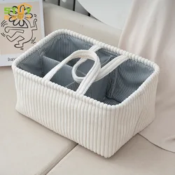 Baby Multifunctional Diaper Organizer Bag Folding Portable Stackers & Caddies High Capacity Storage for Baby Things mommy bags