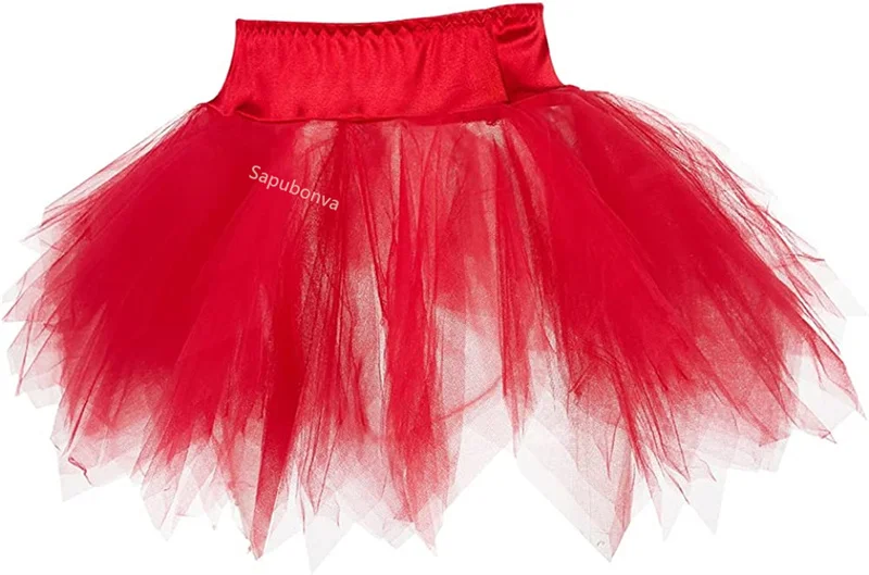 Skirts for Women Tutu Fairy Tulle Mini Skirt Party Pleated Puffy Adult Plus Size Sexy Fashion Matching Corset Vintage Jupe Falda