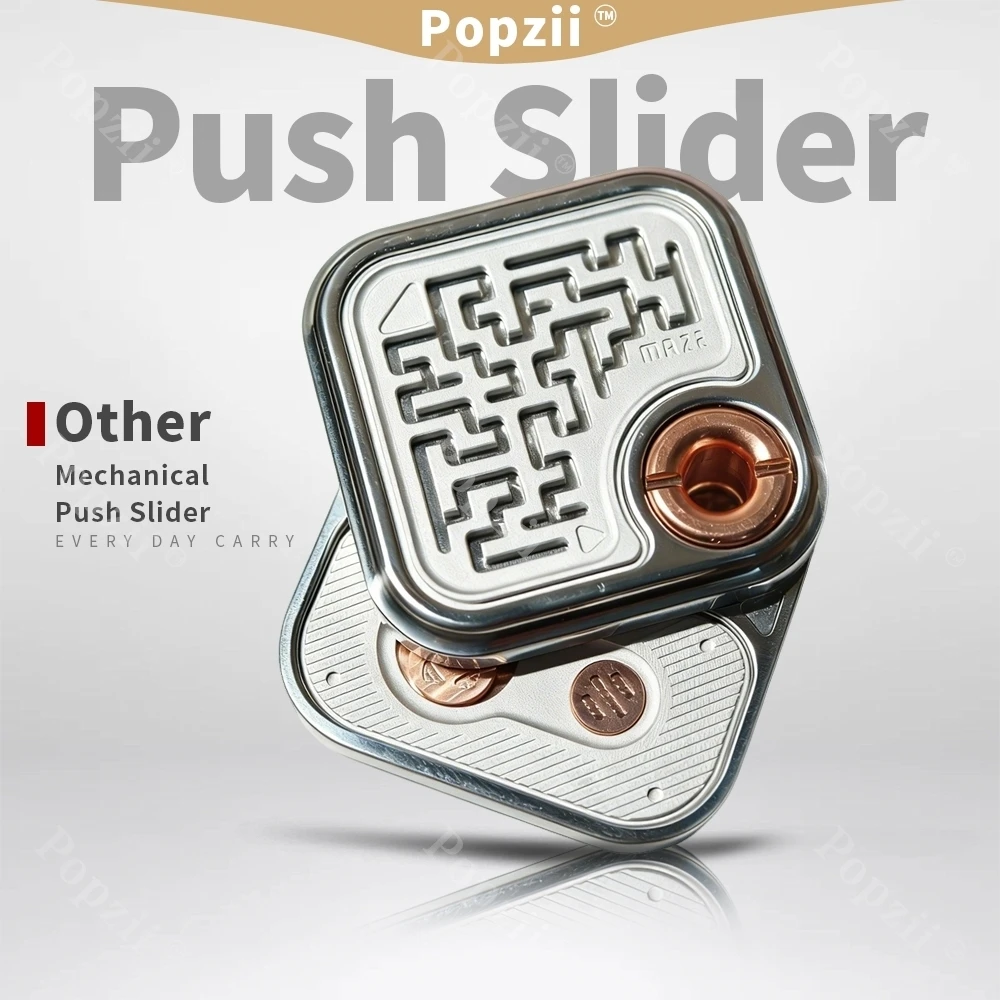 

Механическая игрушка-слайдер с боковым смещением, несколько способов игры, гаджеты для снятия стресса в офисе, игрушки от тревоги