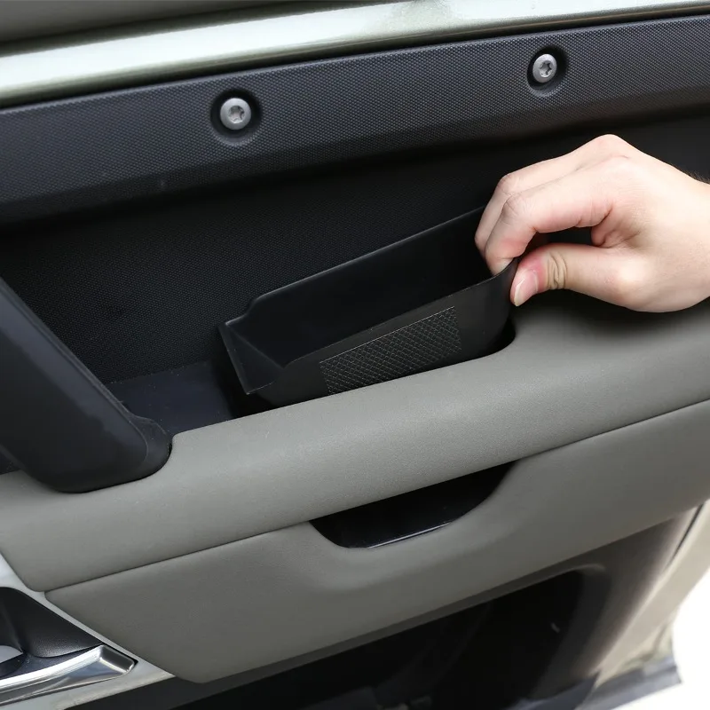 For Land Rover Defender 90 110 130 2020-2023 Front Door Handle Storage Box Car Side Armrest Organizer Container Tray Accessories