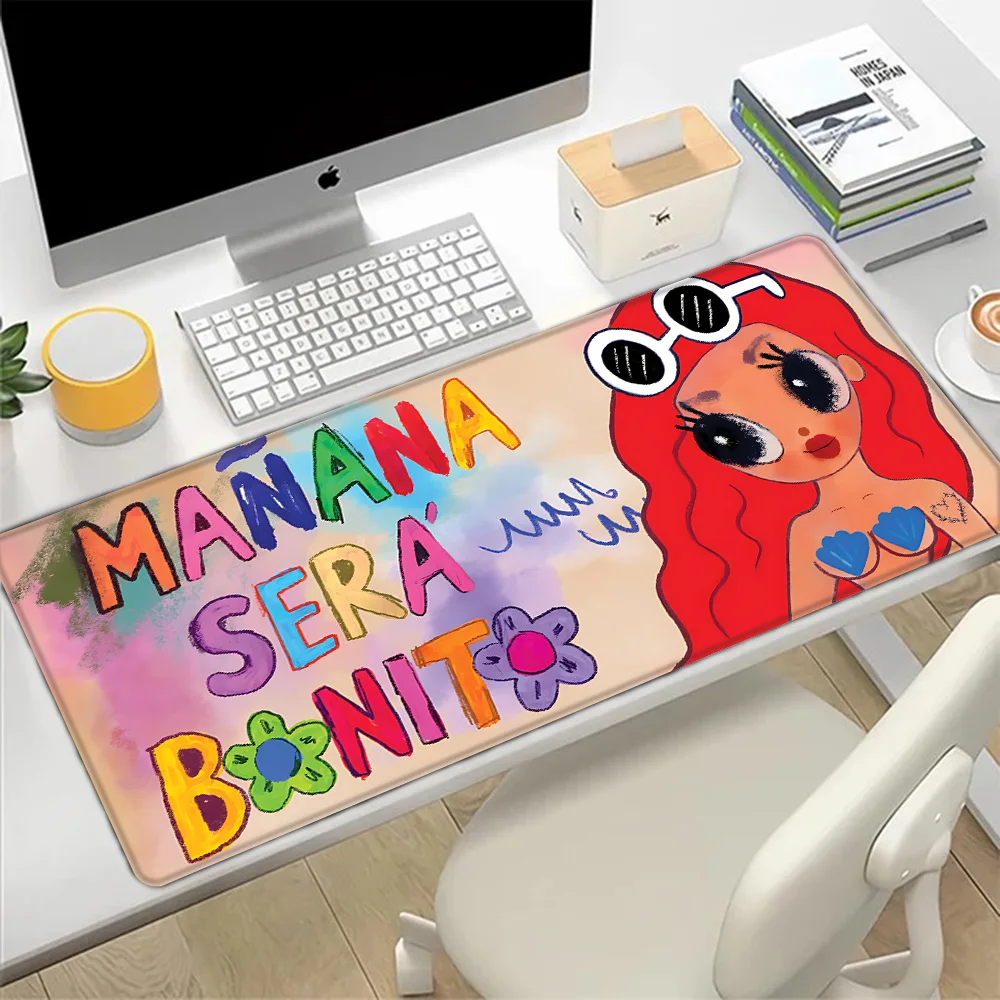 Karol G Mousepad HD Printing Computer Gamers Locking Edge Non-slip Mouse Pad XXL90x40cm Keyboard PC Desk Pad