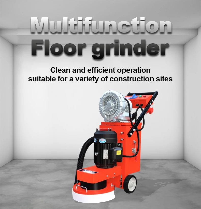 Ground Polishing Grinding Machine For Marble Epoxy Floor Concrete Floor Grinding Machine