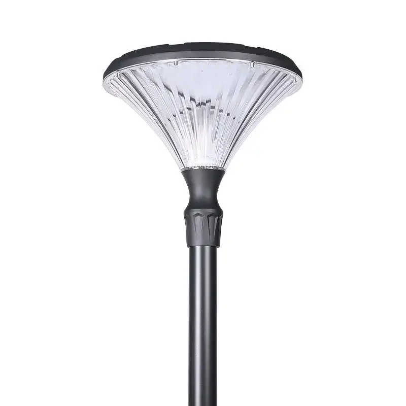 2022 New Design Solar led garden lighting yard pole waterproof lamp post top lamp outdoor 3m pole light