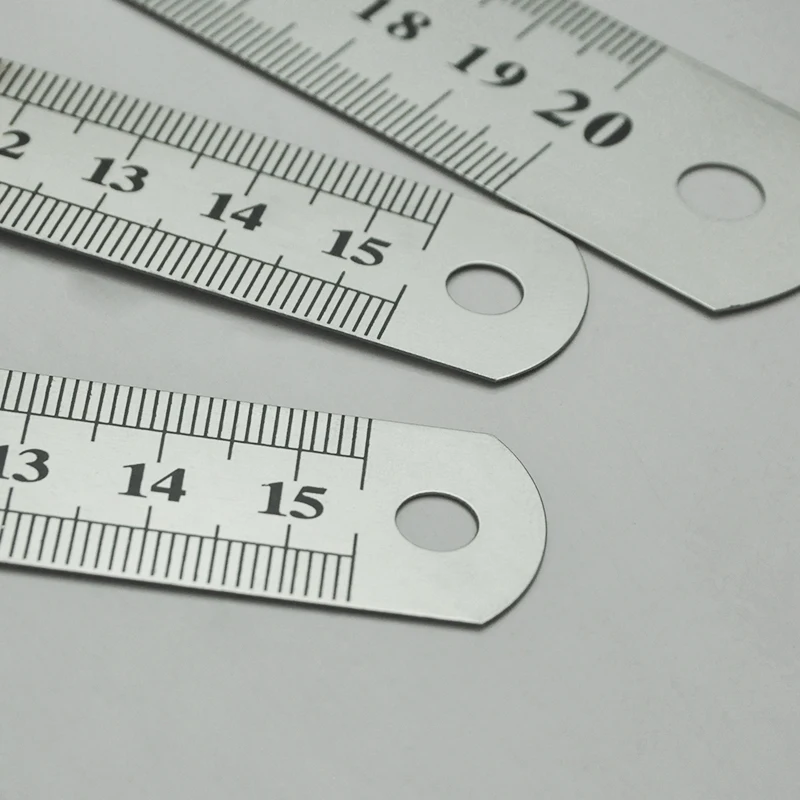 15/20/30cm metric, British, Metal, Long Scale, Iron Ruler, Drawing and Measurement