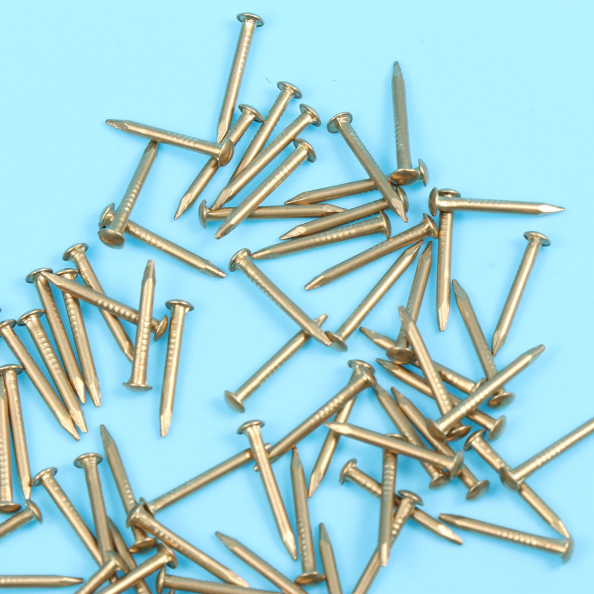 

100pcs Brass Nails High Quality Furniture Accesories Decorative Thumbtack Chinese Hinge Home Parts Craft Carpenter