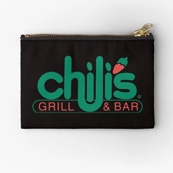 Grill And Bar Mexican Restaurant  Zipper Pouches Men Panties Pure Key Packaging Pocket Cosmetic Underwear Women Storage Coin