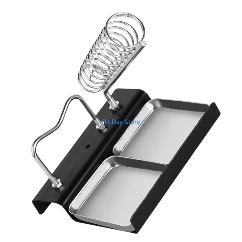 F92C Ổn định kim loại ổn định và đáng tin cậy Gian sắt hàn gấp đôi giá đỡ sắt để bảo trì và sửa chữa bảng mạch