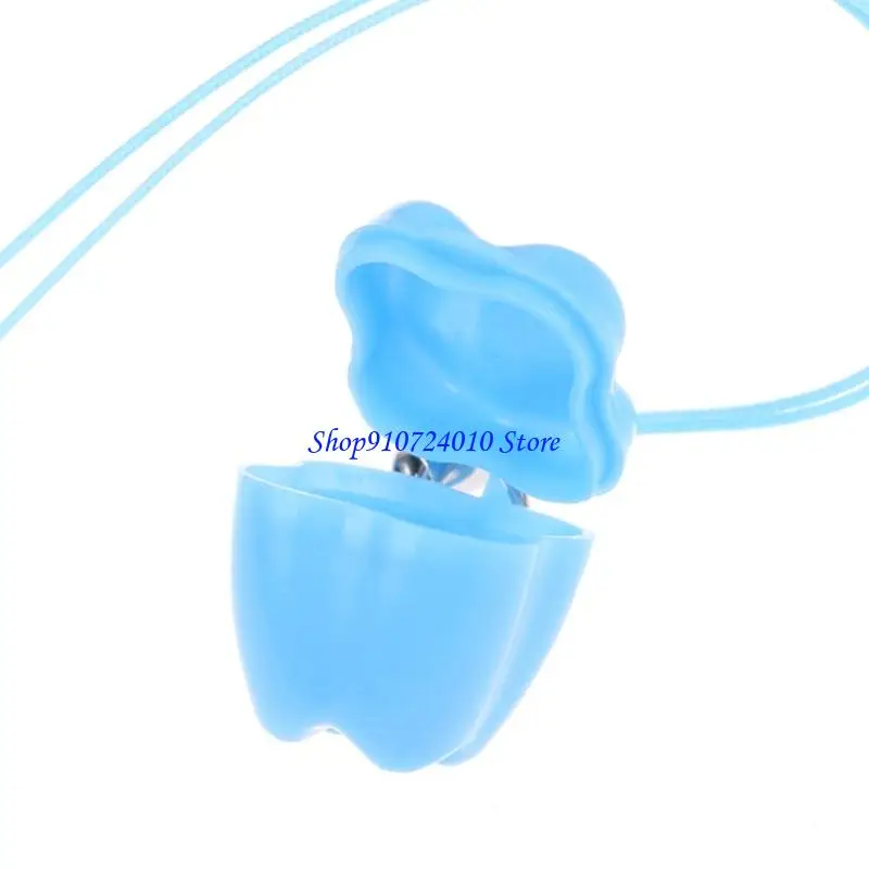 77HD منظم أسنان الحليب المزخرف بأقسام متعددة لتذكارات الطفولة