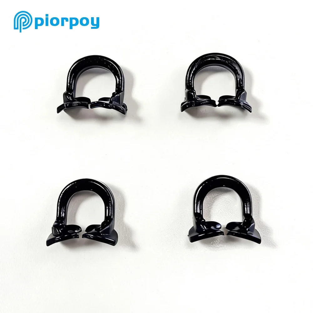 PIORPOY Dental Rubber Dam Clamps Barrier Clips Rubber Material Barrier Clip  Heat Resistant Barrier Clip Dentist Tools New