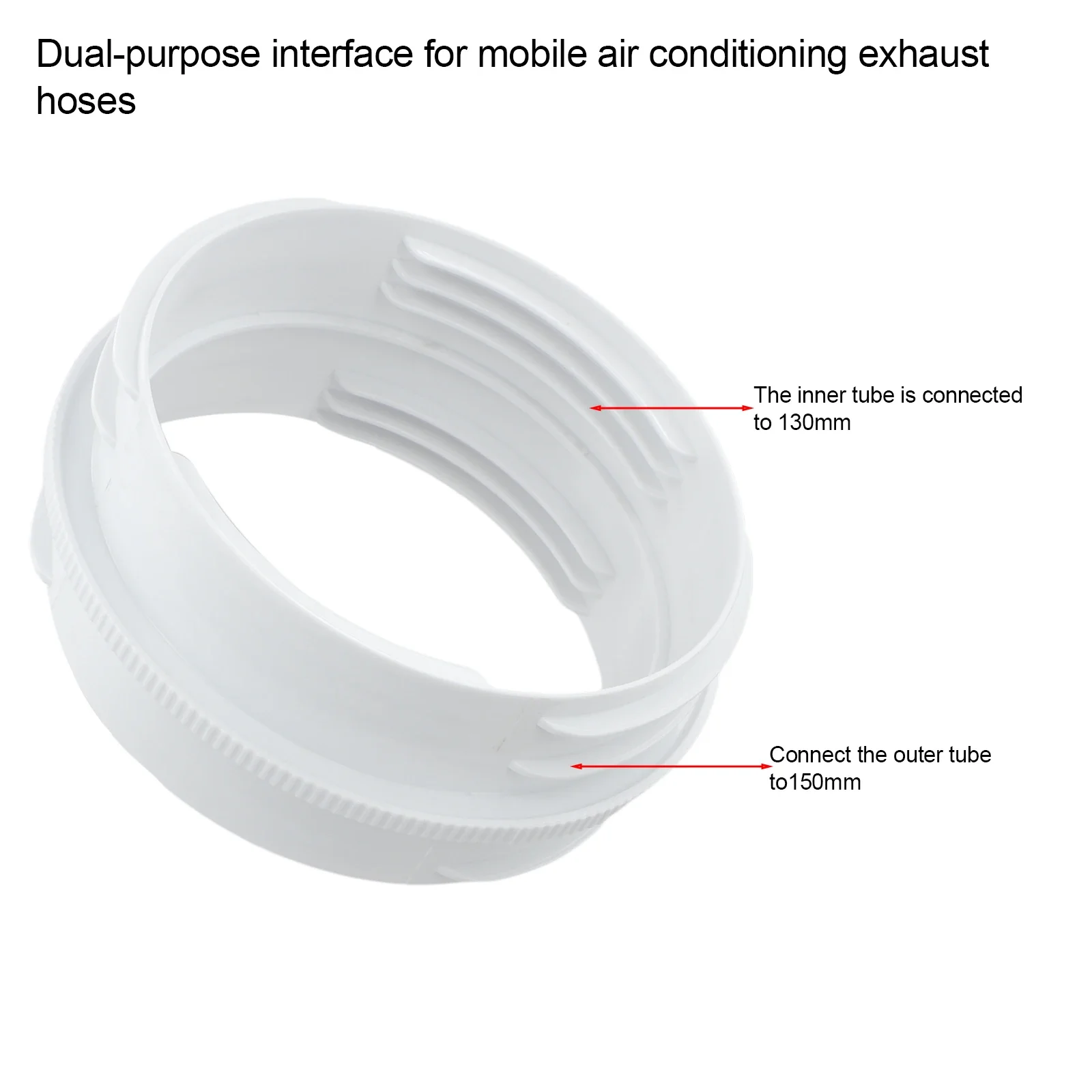 13cm 15cm Round Duct Connector For Mobile Air Conditioner Hose Adapter Ventilation Pipe Fitting Home Cooling System