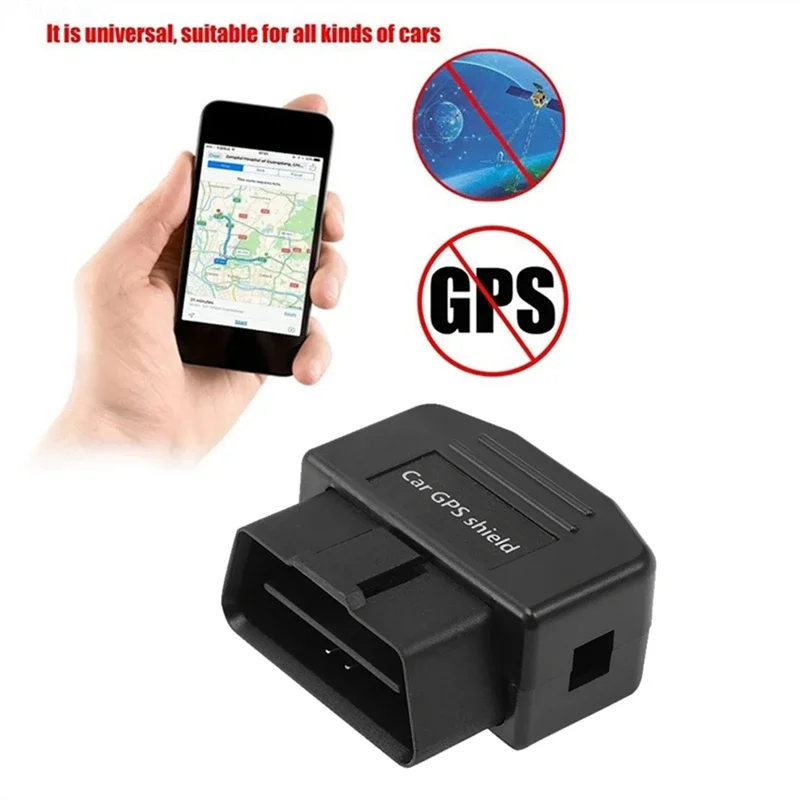 10Pcs Car GPS Singal Blocker Anti Tracking Device Car Charger OBD GPS+Beidou  Privacy Protection Meter