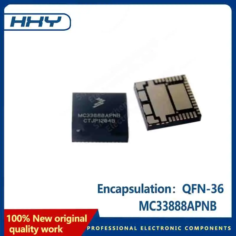 1-20 pcs/lot new mc33888apnb qfn-36 mc33888 qfn36 mc33888pnb IC