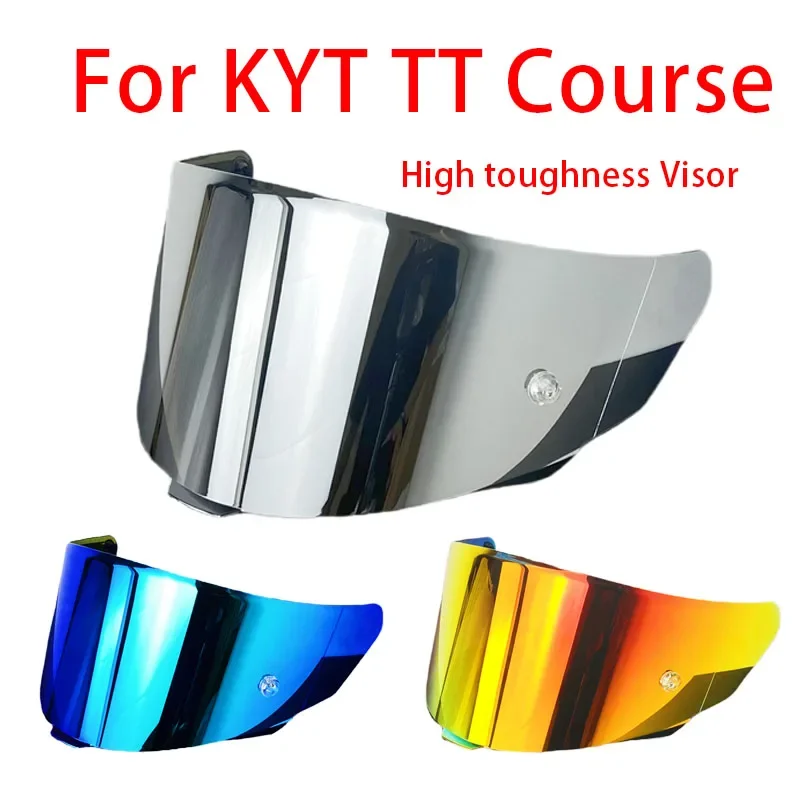 

TT COURSE Helmet Visor Shield for KYT TTC Visor Motorcycle Helmet Visors UV Protection Visors visera para casco