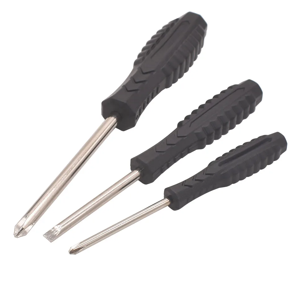 

5.0mm Phillips Slotted Screwdriver PH1 Repair Tool Cross Flat Screwdrivers Hand Tools For Toy Game Machine Electronics 100pcs