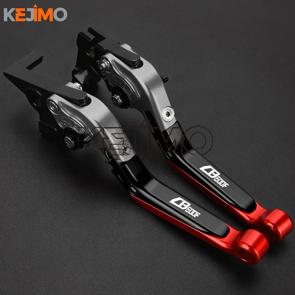 

For HONDA CB600F CB 600F HORNET 600 1998 1999 2000 2001 2002 2003 2004-2006 Brake Clutch Levers CNC Folding Extendable Handlebar