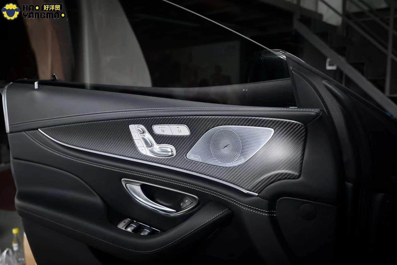 Подходит для Mercedes Benz AMG Gt50 Gt53 Gt63 четырехдверная матовая внутренняя центральная консоль из углеродного волокна инструмент двери автомобиля Подходит для Mercedes Benz AMG Gt50 Gt53 Gt63 четырехдверная матовая внутренняя центральная консоль из углеродного волокна инструмент двери автомобиля