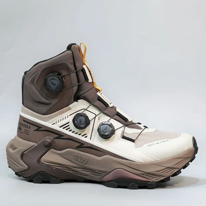 

2026 Hiking Shoe Man Lace Up Sport Sneakers Hard-Wearing Rock Climbing Shoes Men Wide Feet Mountain Climbing Mens Footwear