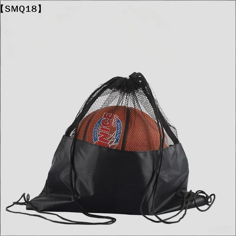 Mesh Bag Portable Football Storage Backpack Outdoor Basketball Volleyball Multifunctional Storage Bags【SMQ】