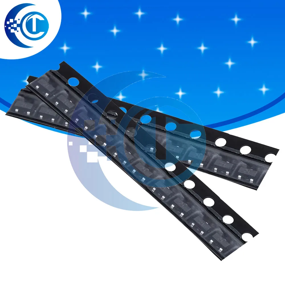 MMBT5551/2N5551 SOT-23 SMD NPN Transistor, 0.6A 180V, Multiple Quantities Available