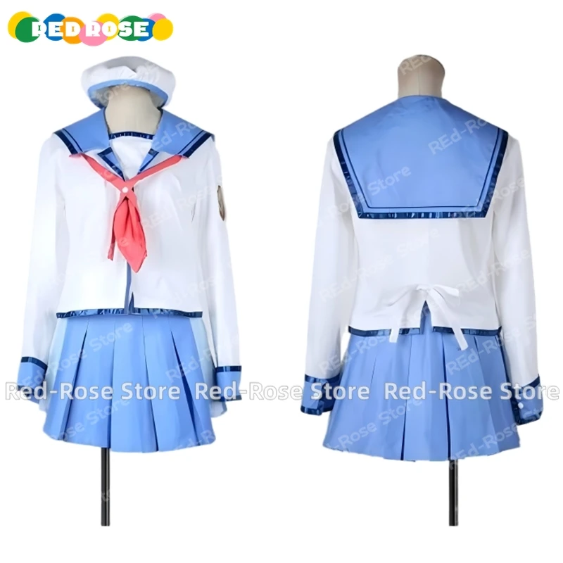 

Костюм для косплея Юри Накамуры из аниме Angel Beats, индивидуальный размер, наряд для Хэллоуина, костюм для ролевых игр на Хэллоуин.