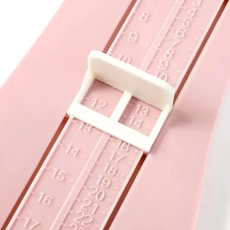 Kids Toddler Foot Measure Gauge Shoes Size Measuring Ruler Tool Baby Boy Girl Children's Foot Length Measuring Ruler Fittings