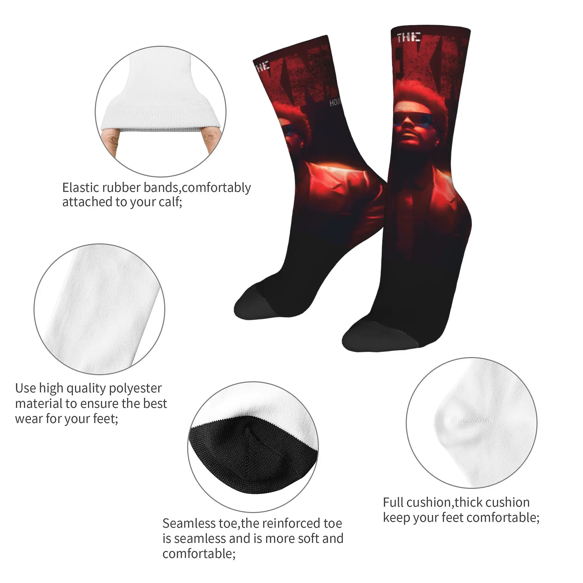 The Weeknd Socks Accessories For Men Women  Crew Socks Super Soft Best Gift Idea