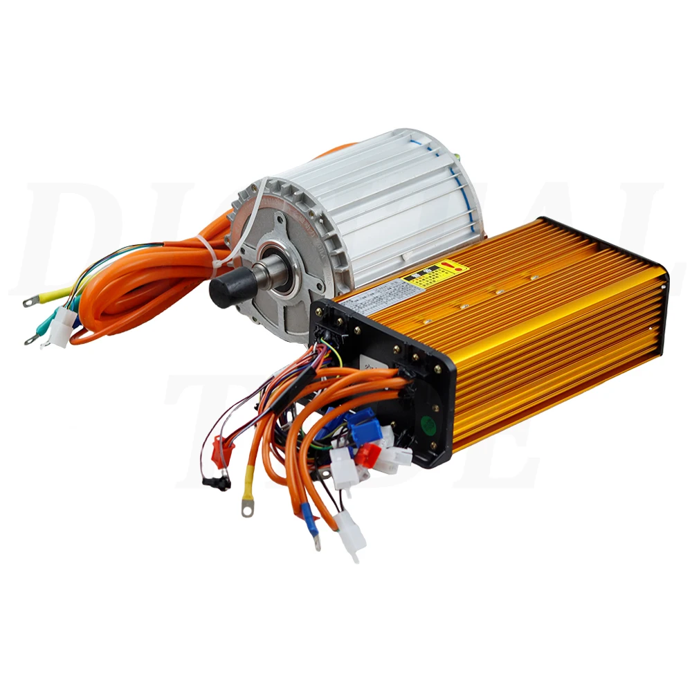 48/60/72VElectric Tricycle Motor 1000W-2500W three-Wheel Permanent Magnet Sine Wave High Speed Motor with Intelligent Controller