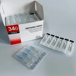 Disposable Needle 34G 4mm 6mm 8mm 13mm Sterile Painless Needle