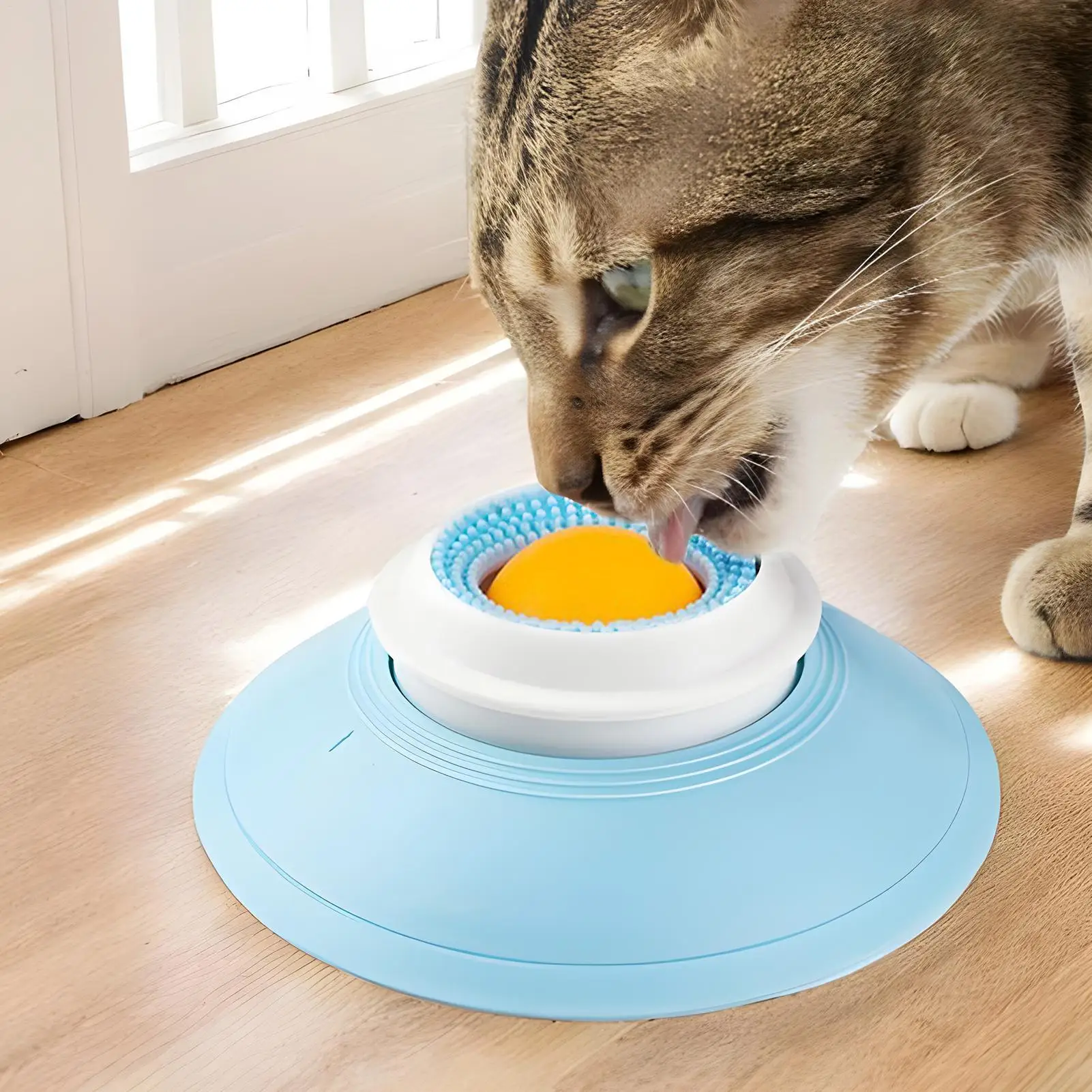 Slow Feeder Food Dispenser Lick Toys for Pets Interactive Games Puppy Training Enrichment Pet Stimulation Toys Feeding Tool