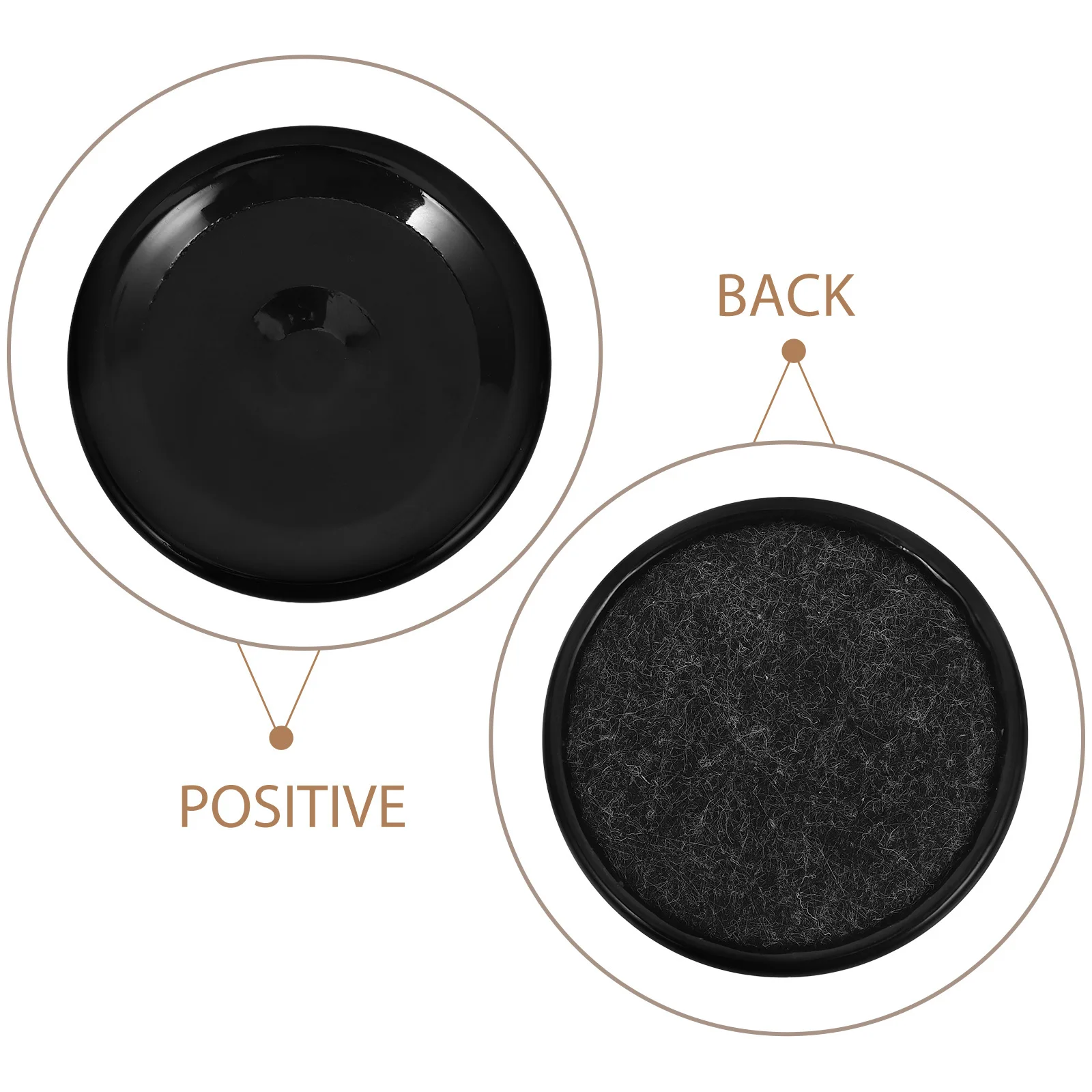 4 قطع من قواعد الأثاث المضادة للانزلاق، واقيات الأرضية، سدادة عجلة الكرسي المقاومة للتآكل، سهلة التركيب، مستلزمات منزلية