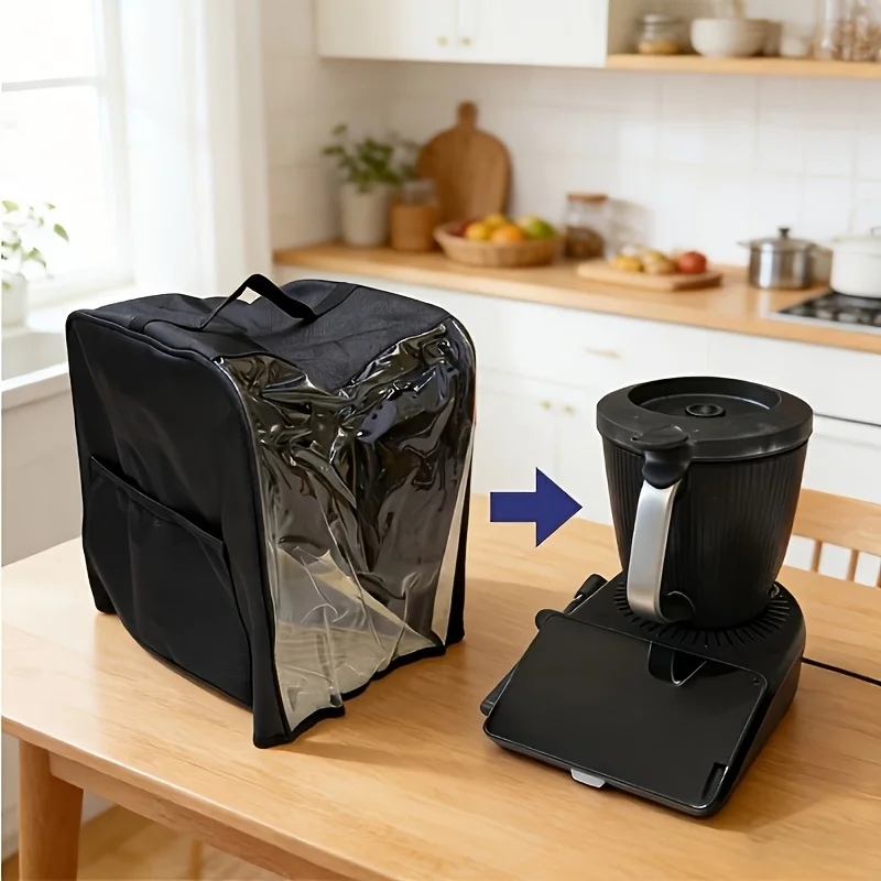

Прозрачный пылезащитный чехол для Thermomix TM7 - водонепроницаемый, пыленепроницаемый, устойчивый к царапинам, моющийся защитный чехол для кухонной техники