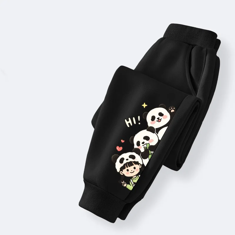 

Children's pants Boys spring and autumn children's sports pants long pants autumn thin sweatpants girls cartoon red panda pants