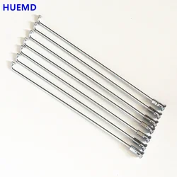 40pcs/lot 10G Electric Bike Spokes Diameter 3.18mm 100-230mm 45#Steel Spokes With Nipples Mountain Road Bike Spokes