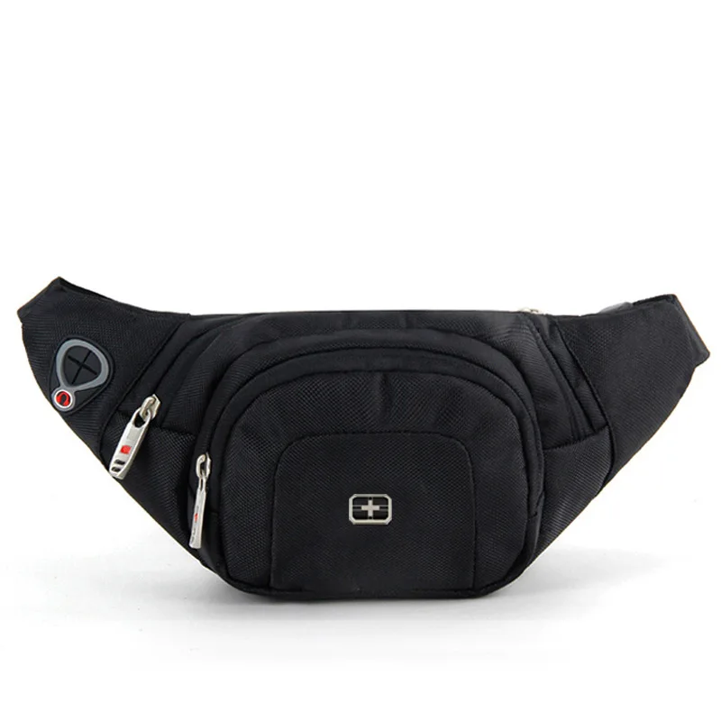 

Мужская водонепроницаемая поясная сумка в швейцарском стиле, спортивная нагрудная сумка на плечо, повседневная модная сумка через плечо для бега на открытом воздухе, маленькая сумка для телефона