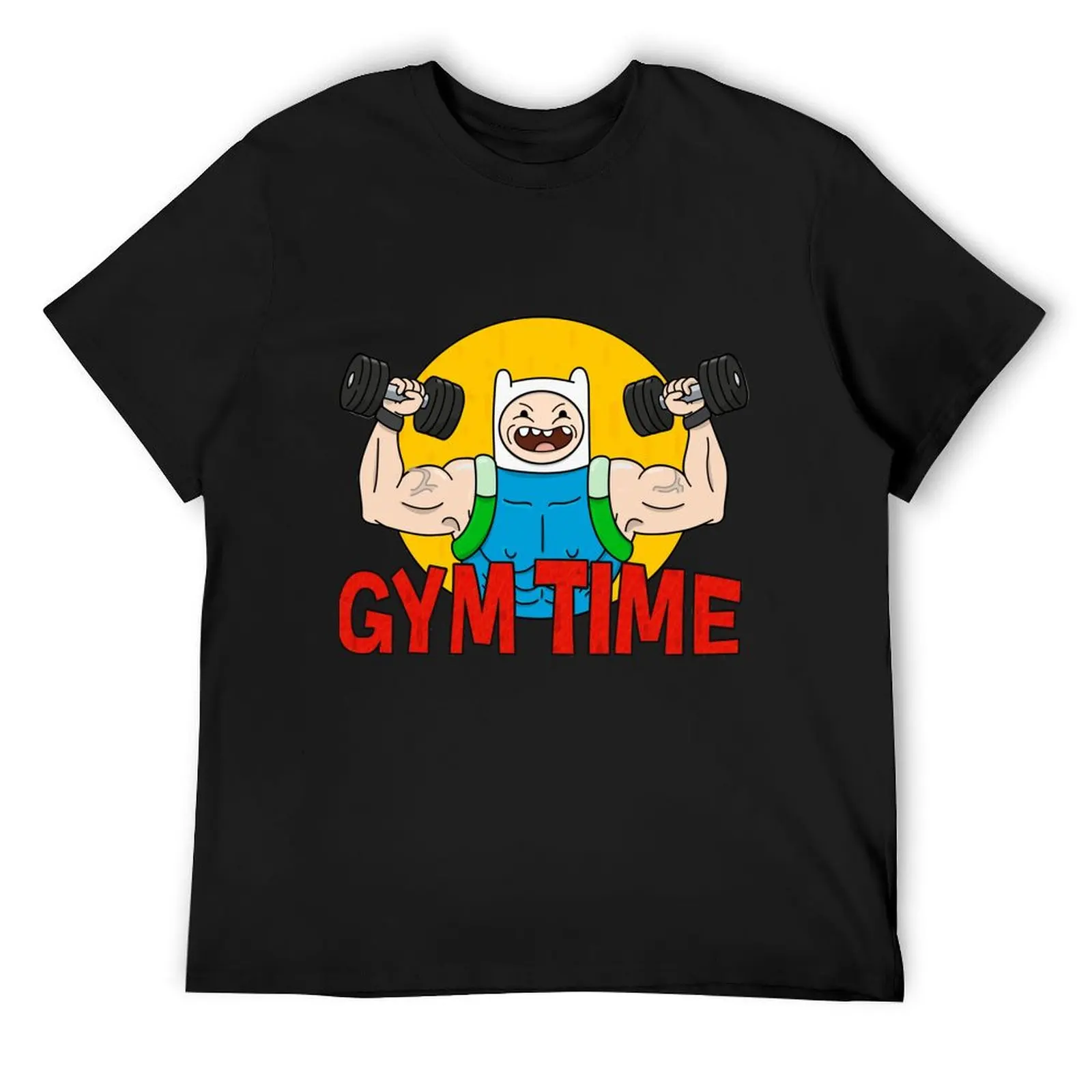 

Jacked Finn- Gym time T-Shirt quick-drying hippie clothes valentines clothes plain t shirts men