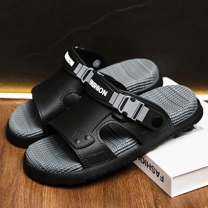 

Slippers men's new thick-soled summer dual-purpose non-slip sandals are suitable for outdoor and indoor wear-resistant sandals