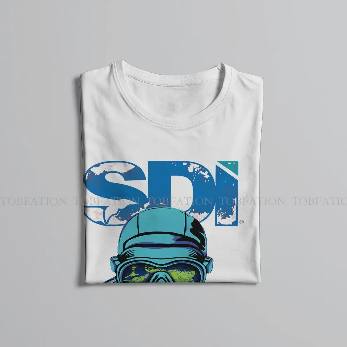 تي شيرت غير رسمي للرجال ، غطاس سكوبا ، نمط رياضة المغامرة ، تناغم