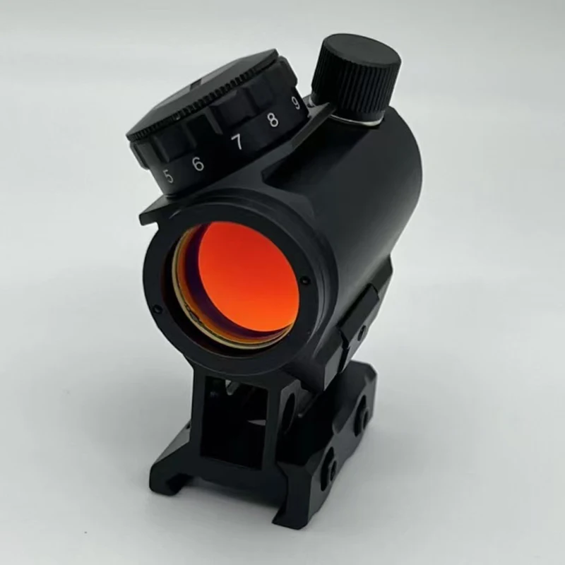 T1 internal red dot, T1 red dot sight, RMR red dot sight, telescope-style tactical red dot sight view 3