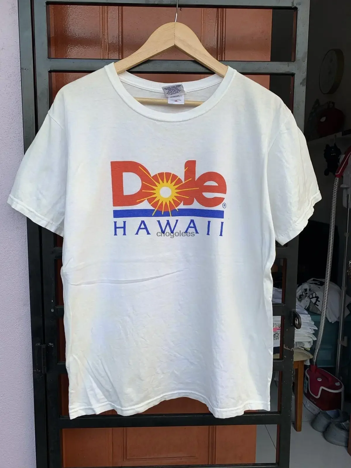 Винтажная Гавайская футболка на мне, Мужская футболка