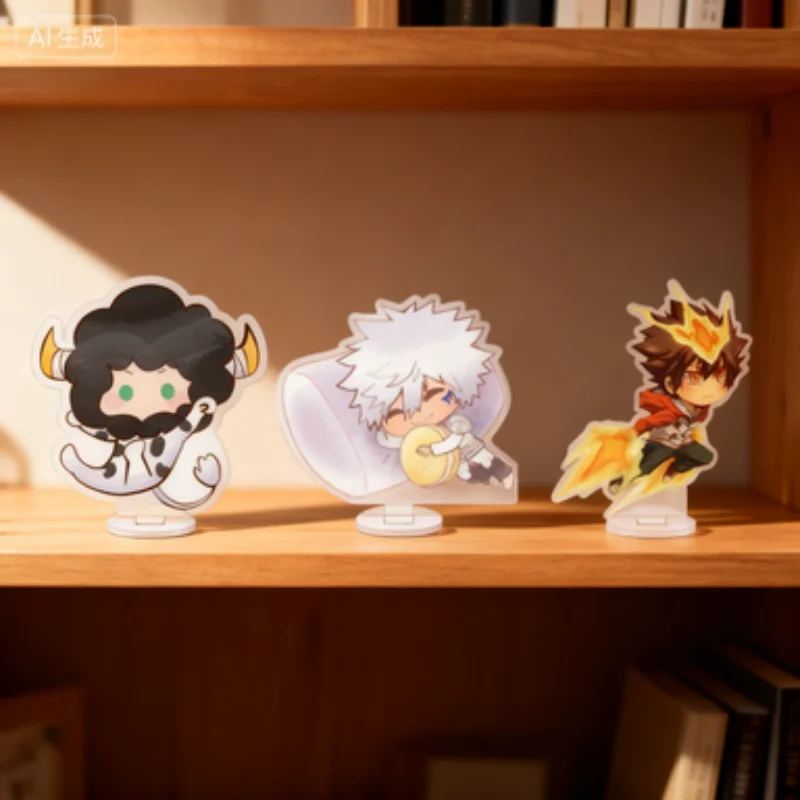 

Katekyo Hitman Reborn Q-style Acrylic stand standing Ver. Acg Decoration Rokudo Mukuro Gokudera Hayato Holiday gifts