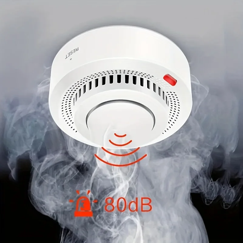 Tuya WIFI Zigbee Smoke Detector Home Kitchen Security Safety Prevention Smoke Sensor Sound Alarm Work With Smart Life APP