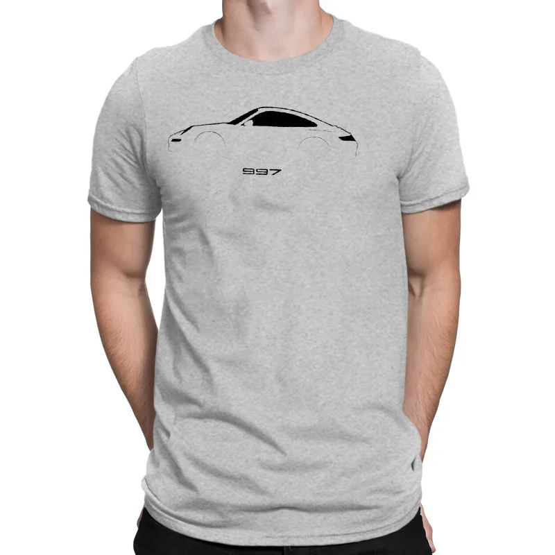 New 997 summer clothes Men's t-shirt brushstroke design T-Shirt men clothing  harajuku  oversized sweat shirt  streetwear 2024